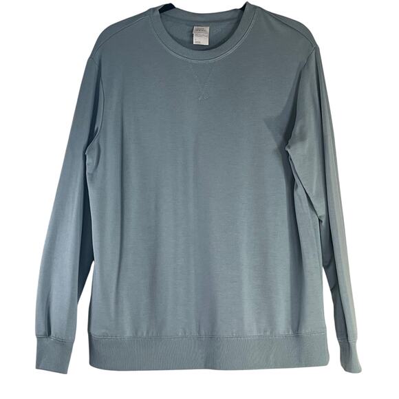 Stars Above Beautifully Soft Fleece Blue Sweatshirt Reg Size L - Picture 1 of 3